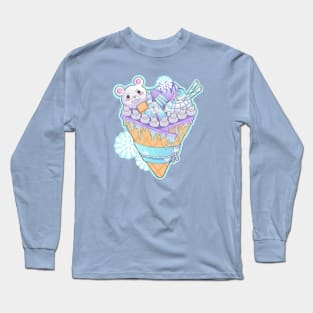 Polar Bear Crepe Long Sleeve T-Shirt